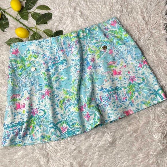 Lilly Pulitzer Dresses & Skirts - Lilly Pulitzer Madison Skort What A Lovely Place
